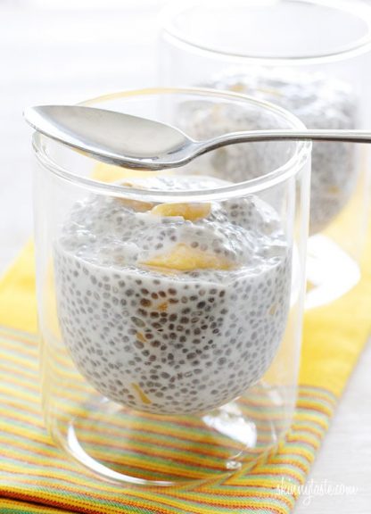 Mango Coconut Chia Pudding