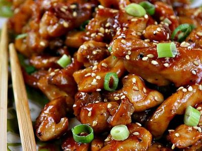 Korean Sticky Chicken