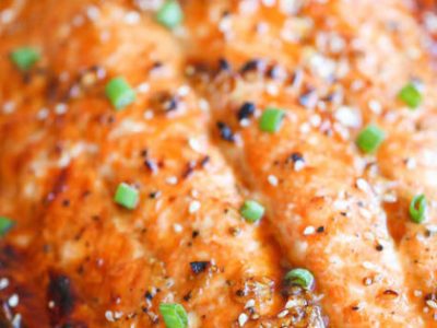 Asian Salmon in Foil