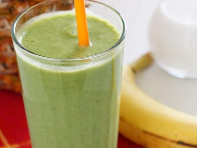 Skinny Green Tropical Smoothie