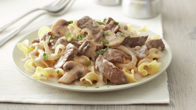 Classic Beef Stroganoff