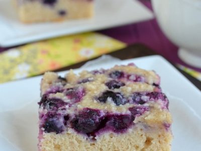 Blueberry Snack Cake