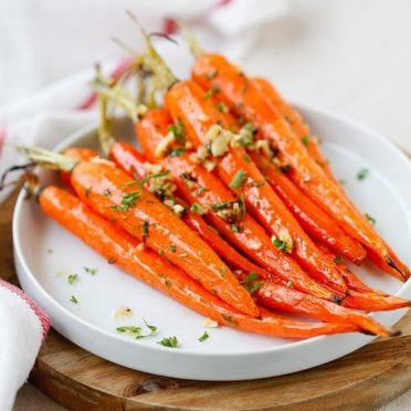 Honey Butter Roasted Carrots