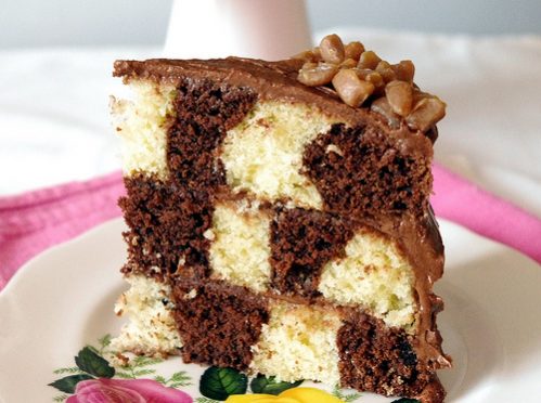 Checkerboard Cake