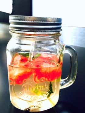 Flat Belly Detox water