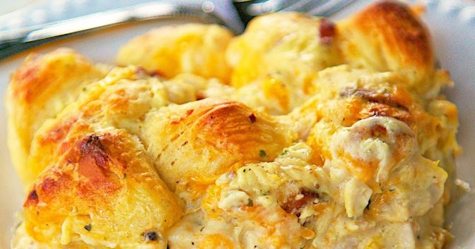 “Cracked Out” Chicken Bubble Up