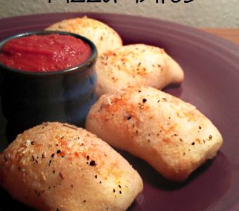 Stuffed Crust Pizza Snacks