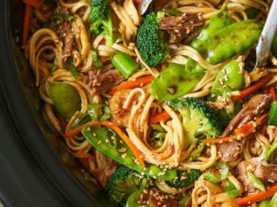 Slow Cooker Lo Mein