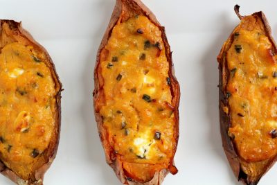 Twice Baked Sweet Potatoes