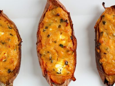Twice Baked Sweet Potatoes