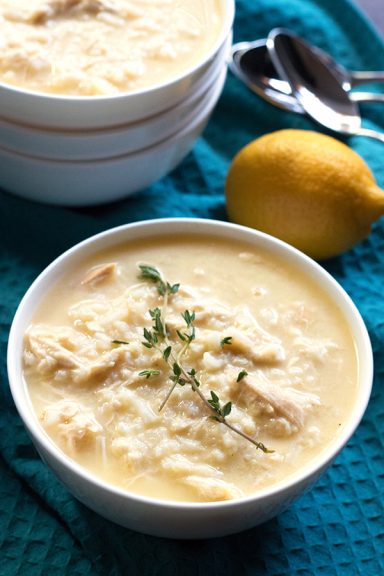 Gluten-Free Avgolemono Soup