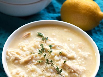Gluten-Free Avgolemono Soup