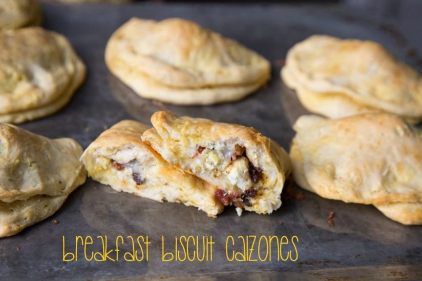 Breakfast Biscuit Calzones