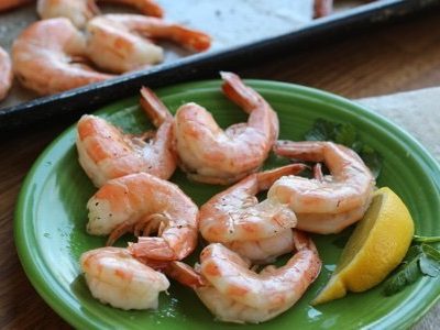Oven Roasted Shrimp
