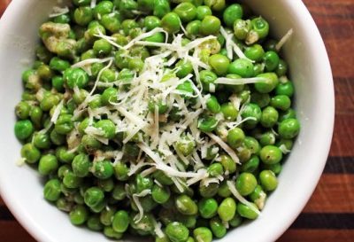 Parmesan Peas