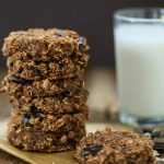 Double chocolate banana chunk cookies – Gluten free and vegan