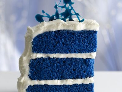 Royal Blue Velvet Cake