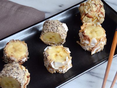 The 28-Day Shrink Your Stomach Challenge Banana Dessert Sushi