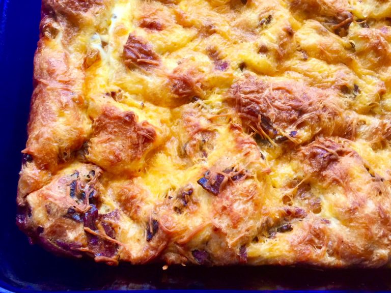 Croissant Breakfast Bake