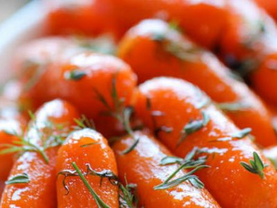 Honey Glazed Baby Carrots