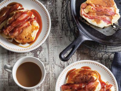 Buttermilk-Bacon Pancakes