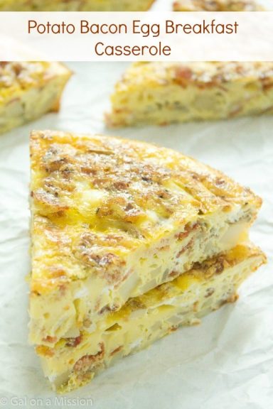 Amazing Potato Bacon Egg Breakfast Casserole
