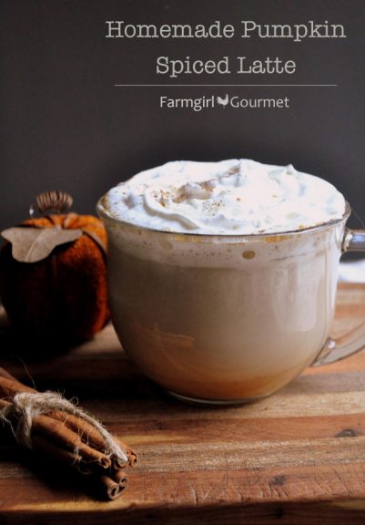 Homemade Pumpkin Spiced Latte