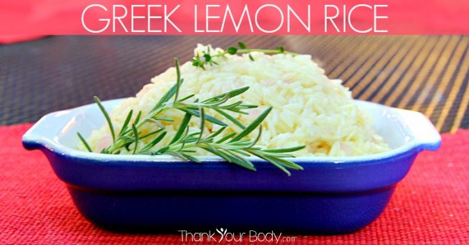 Greek Lemon Rice