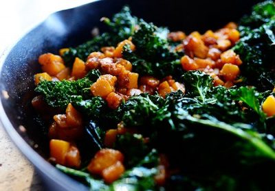 Butternut Squash and Kale