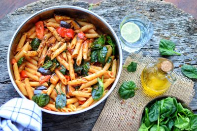 Easy Eggplant Penne | Easy Dinner