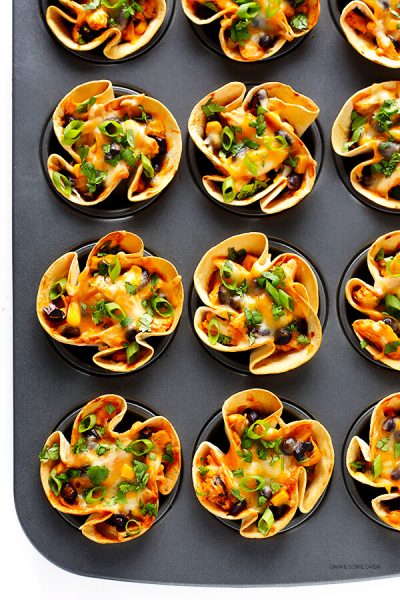 Easy Enchilada Cups