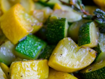 10 Minute Sautéed Zucchini and Squash Side Dish