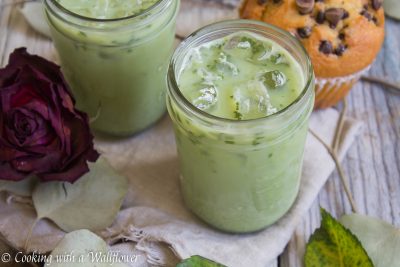 Iced Matcha Green Tea Latte