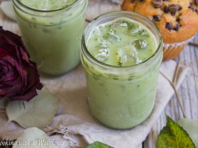 Iced Matcha Green Tea Latte