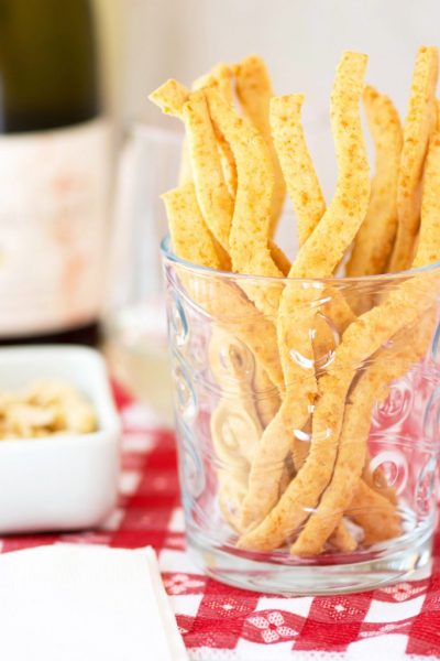 Gluten-Free Spicy Cheese Straws