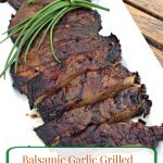 Balsamic Garlic Grilled Portobello Mushrooms