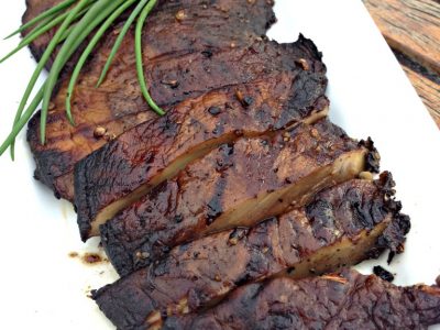 Balsamic Garlic Grilled Portobello Mushrooms