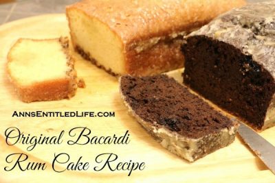 Original Bacardi Rum Cake