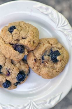 Blueberry Breakfast Cookies