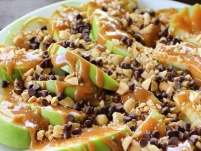 Caramel Apple Nachos