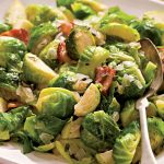 Sauteed Brussels Sprouts With Bacon & Onions