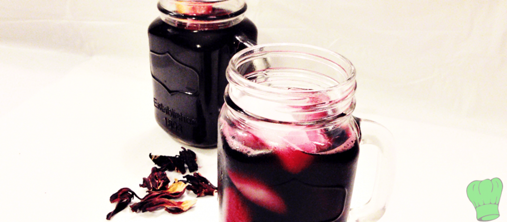Zobo drink (Hibiscus drink)
