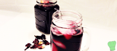 Zobo drink (Hibiscus drink)