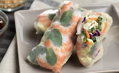 Healthy Asian Spring Rolls