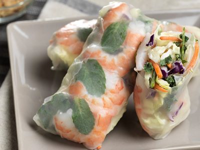 Healthy Asian Spring Rolls