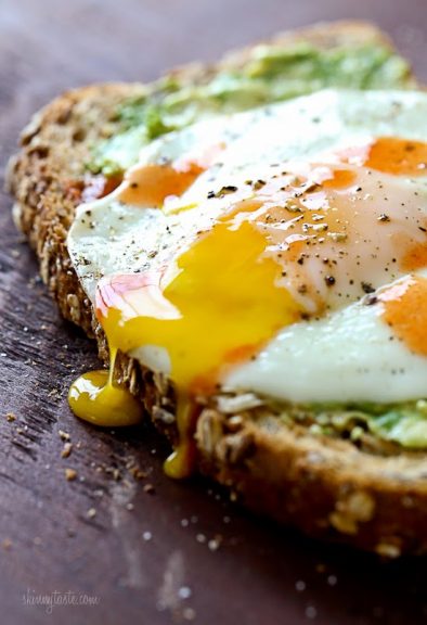 Avocado Toast with Sunny Side Egg