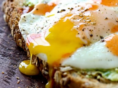 Avocado Toast with Sunny Side Egg