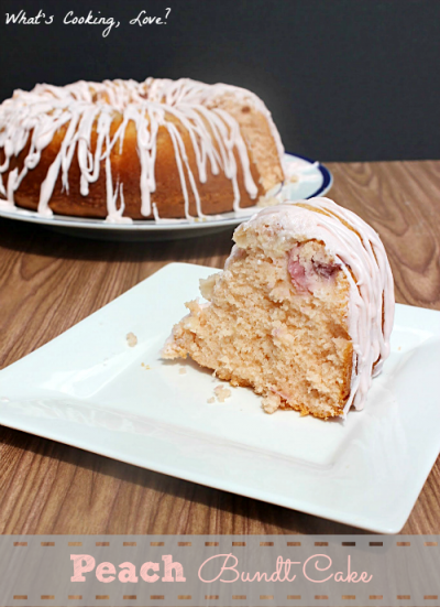 Peach Bundt Cake