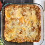 Low Carb Chicken Enchilada Bake