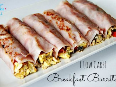 Low Carb Breakfast Burritos